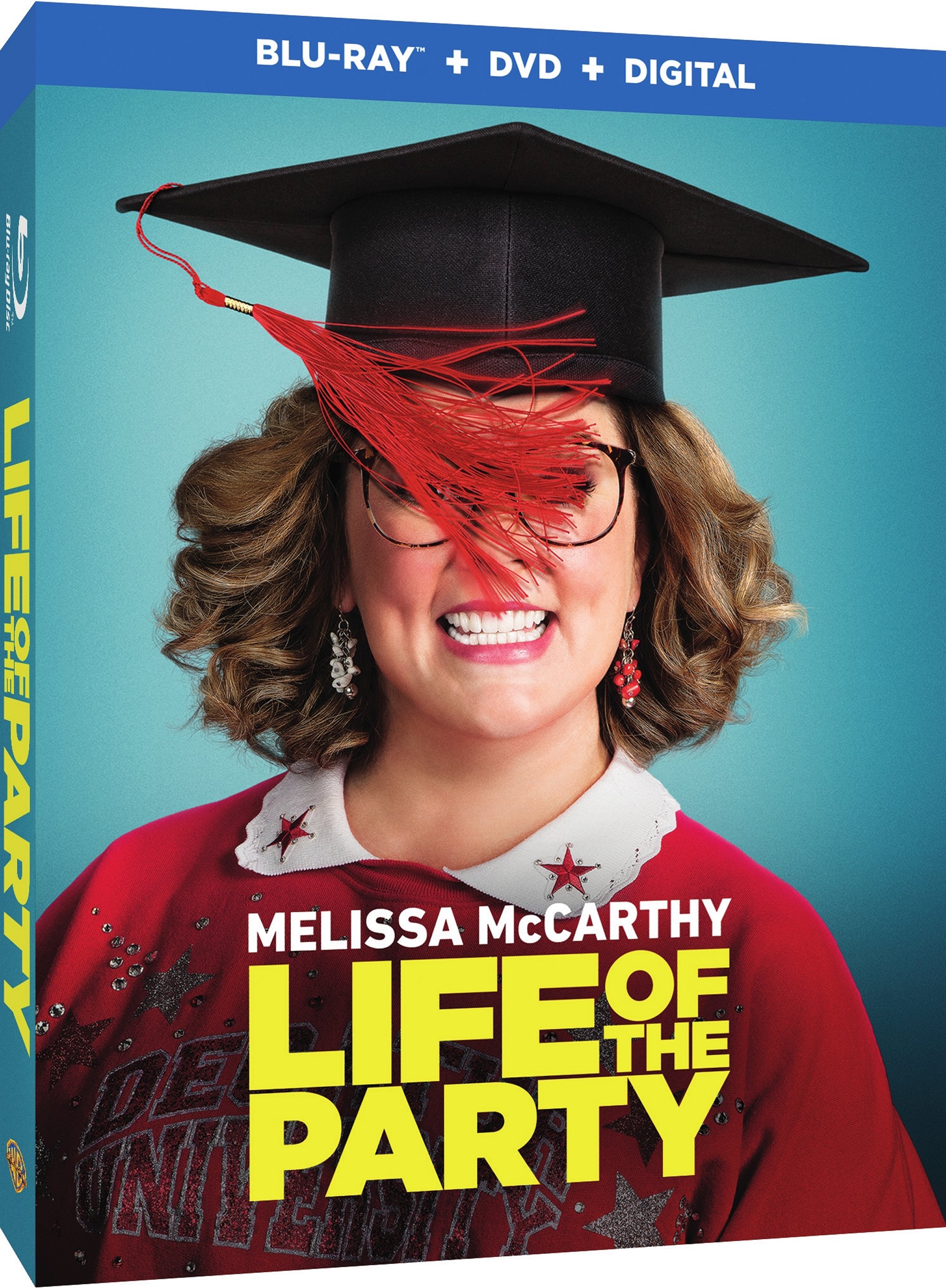 Life Of The Party Blu-Ray Combo Pack cover (Warner Bros. Home Entertainment)