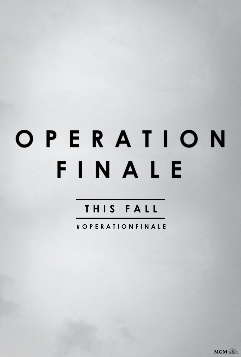 Operation Finale poster(MGM Pictures)