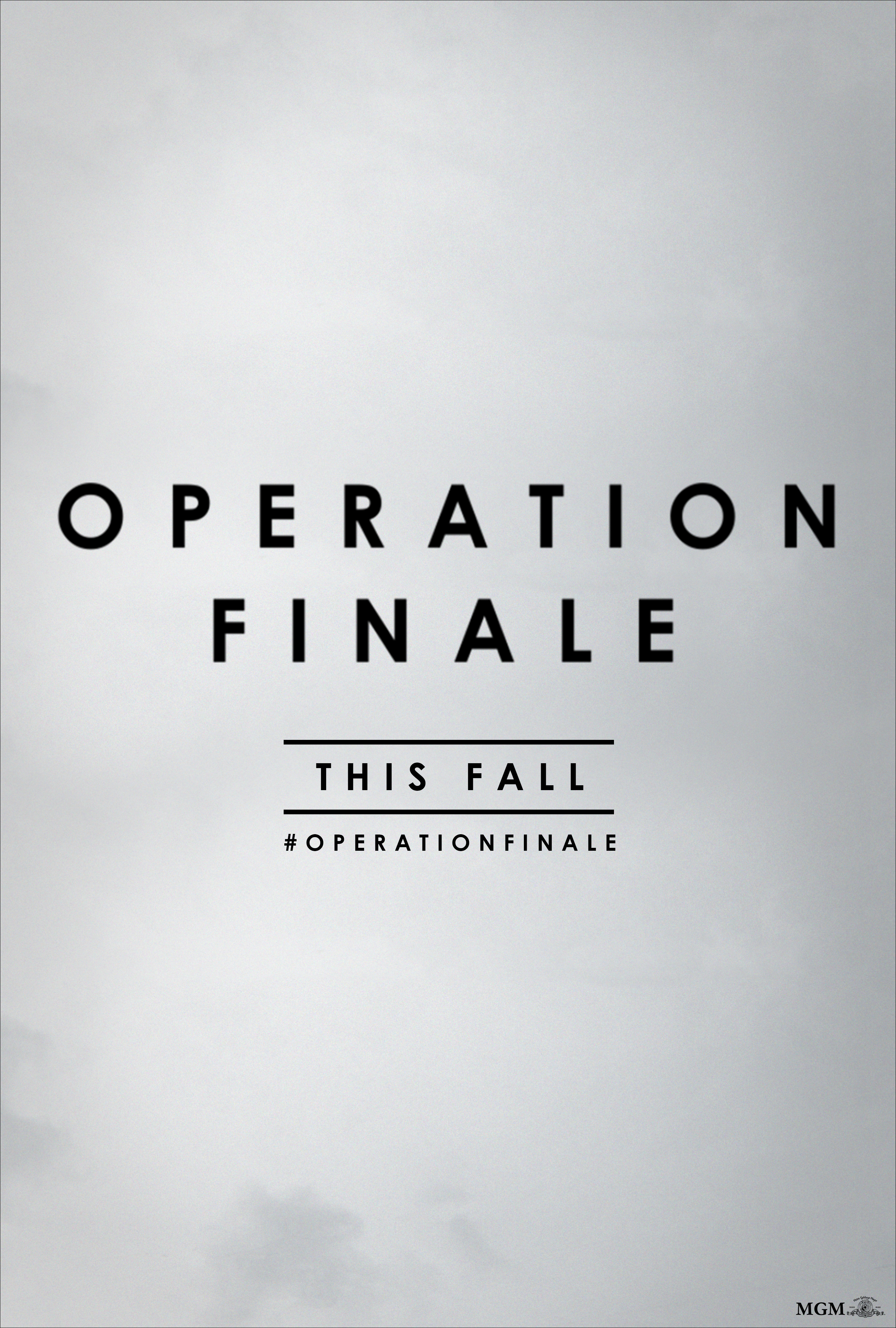 Operation Finale poster(MGM Pictures)