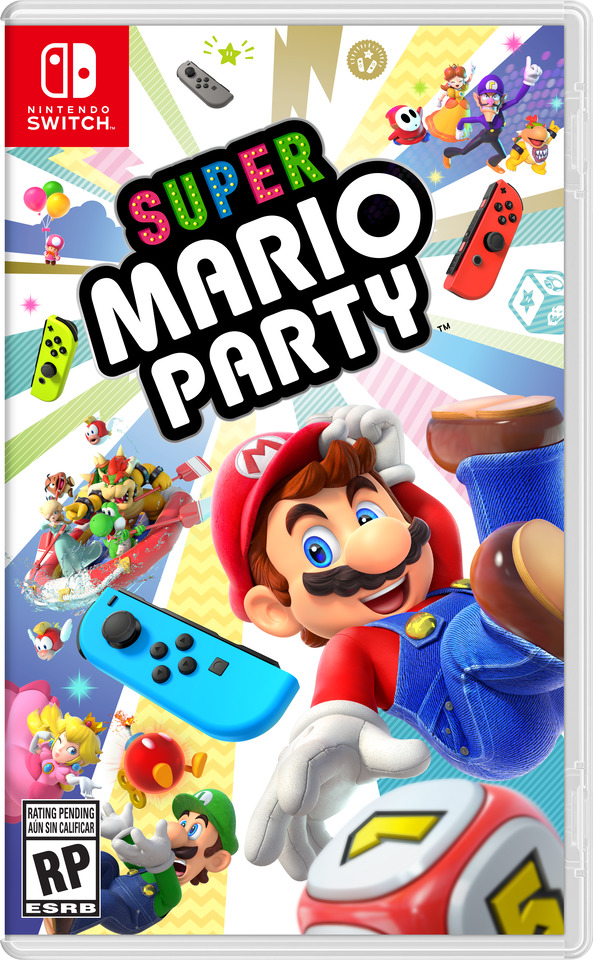 Super Mario Party cover (Nintendo America)