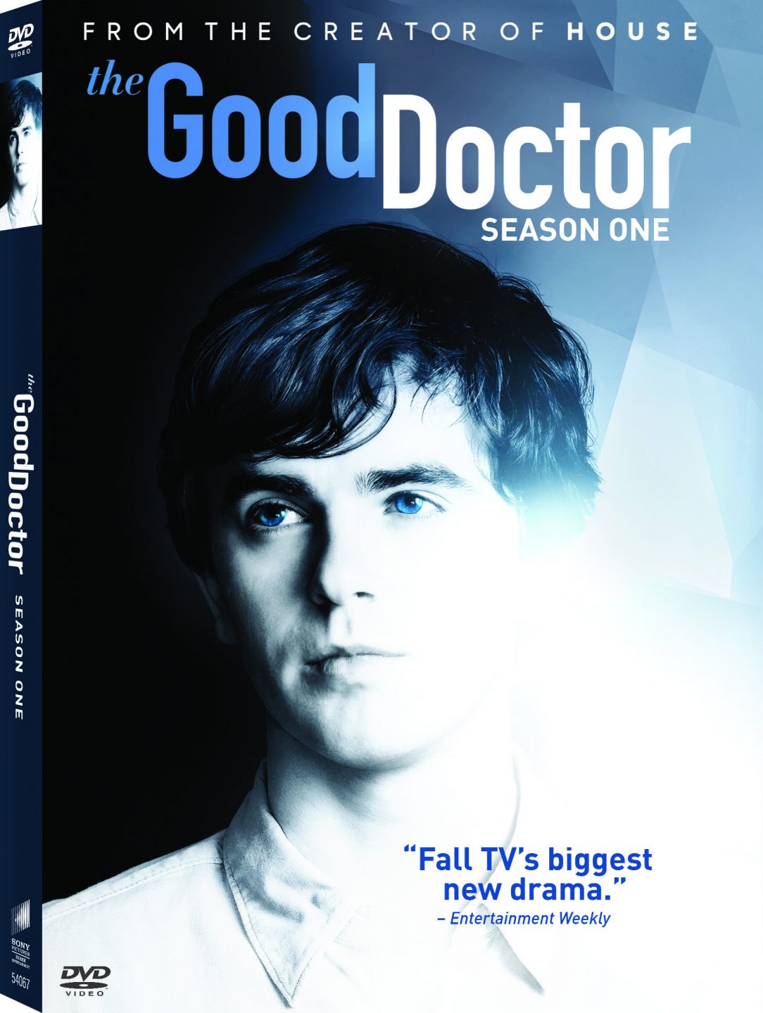 The Good Doctor: Season One DVD cover (Sony Pictures Home Entertainment)