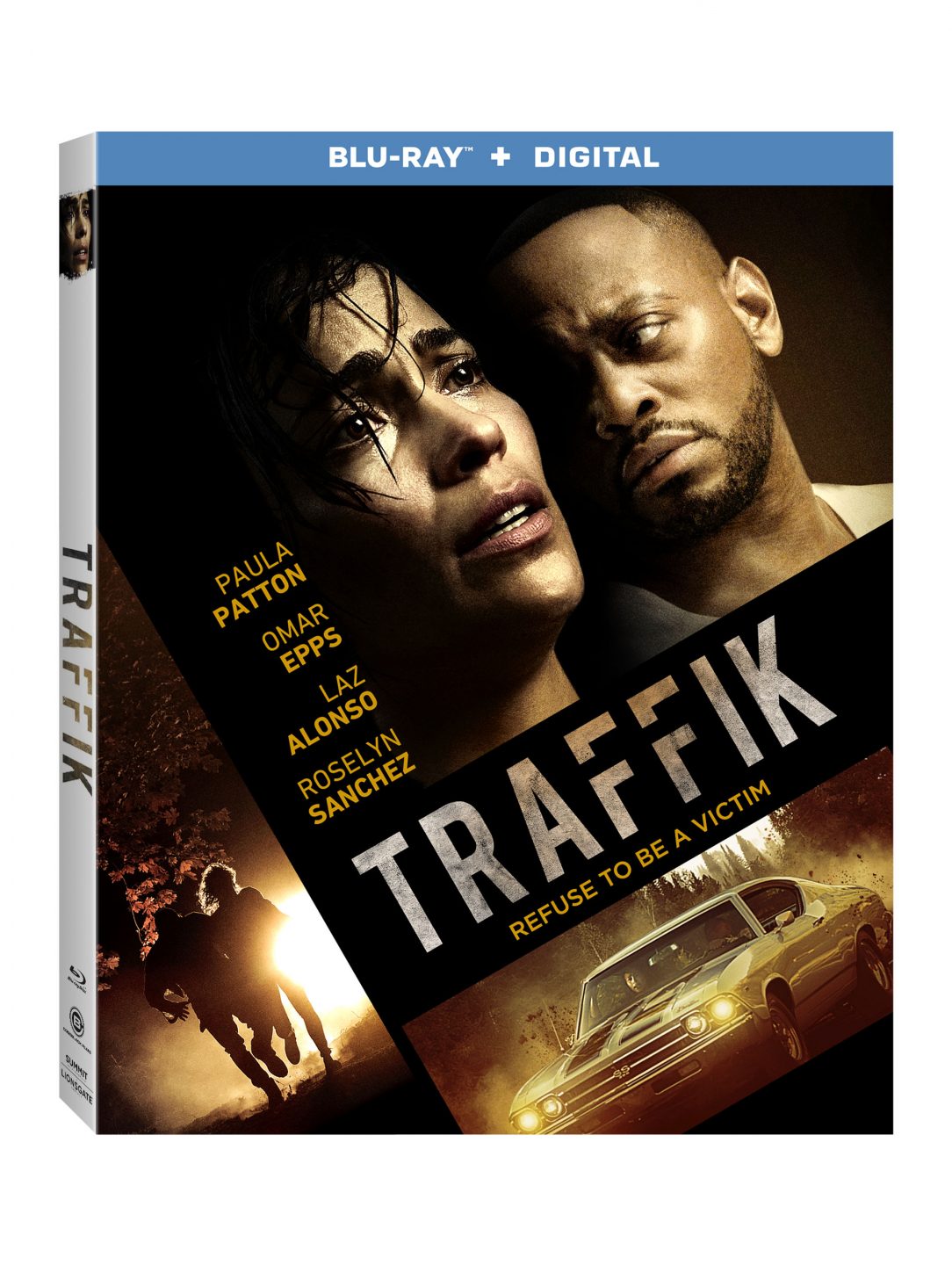 Traffik Blu-Ray Combo Pack cover (Lionsgate Home Entertainment)