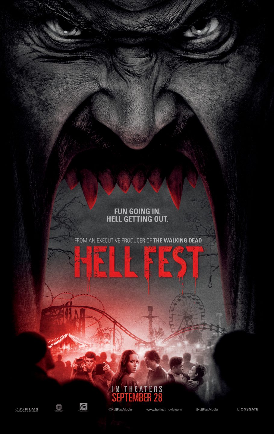 Hell Fest poster (CBS Films)
