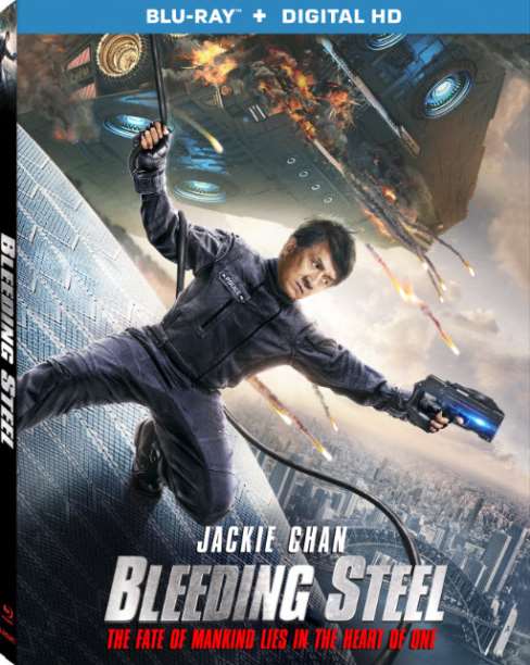 Bleeding Steel Blu-Ray Combo Cover (Lionsgate Home Entertainment)