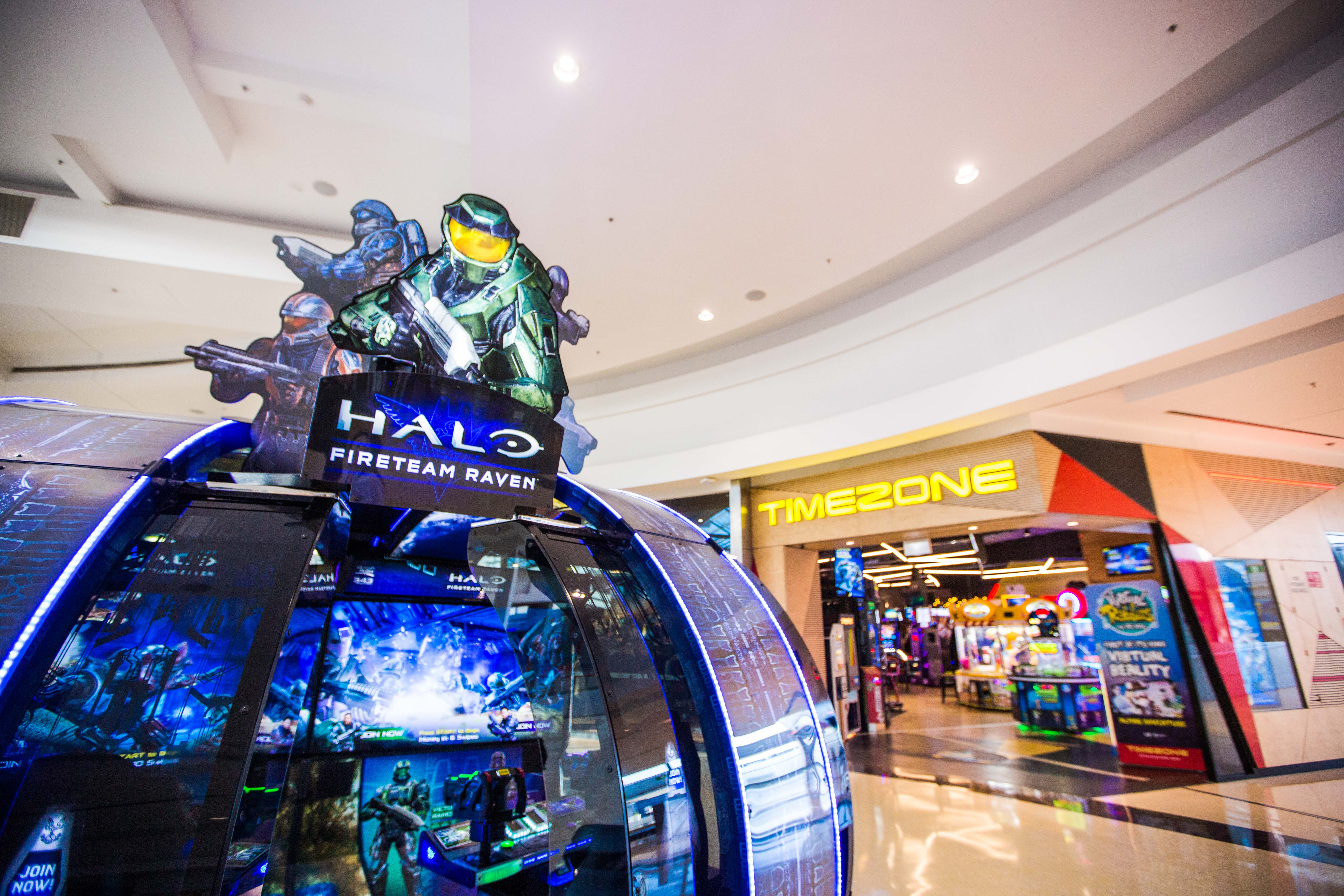 Halo Raven Fireteam Launch at Timezone Macquarie Shopping Centre