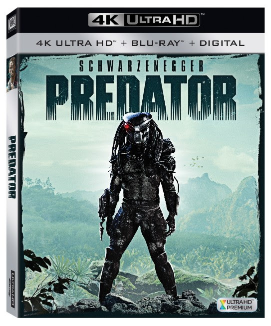 Predator 4K Ultra HD cover (20th Century Fox Home Entertainment)