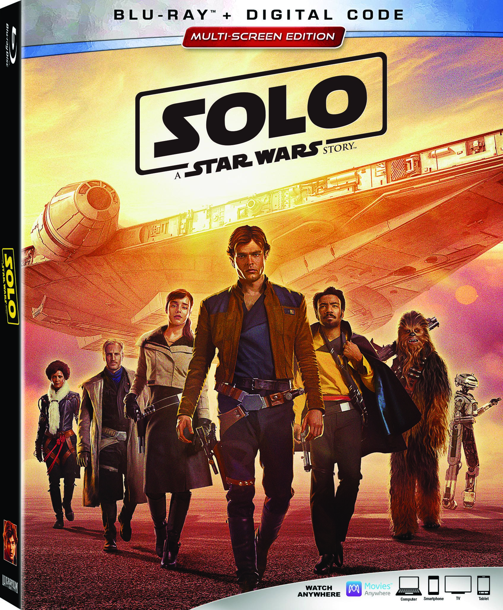 Solo: A Star Wars Story Blu-Ray Combo Pack (Walt Disney Studios Home Entertainment)