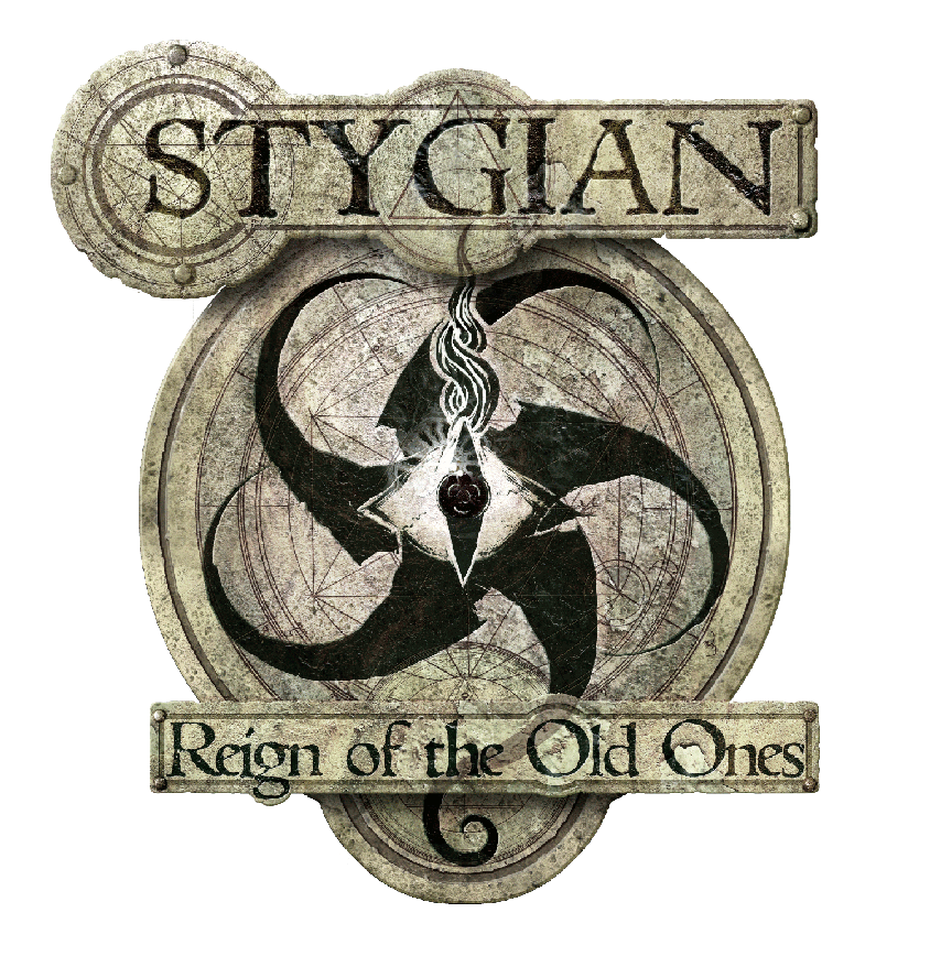 Stygian: Reign Of The Old Ones logo (1C Company)