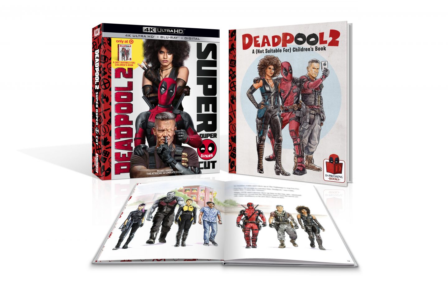 Deadpool 2 Target Steelbook 4K Ultra HD (20th Century Fox Home Entertainment)