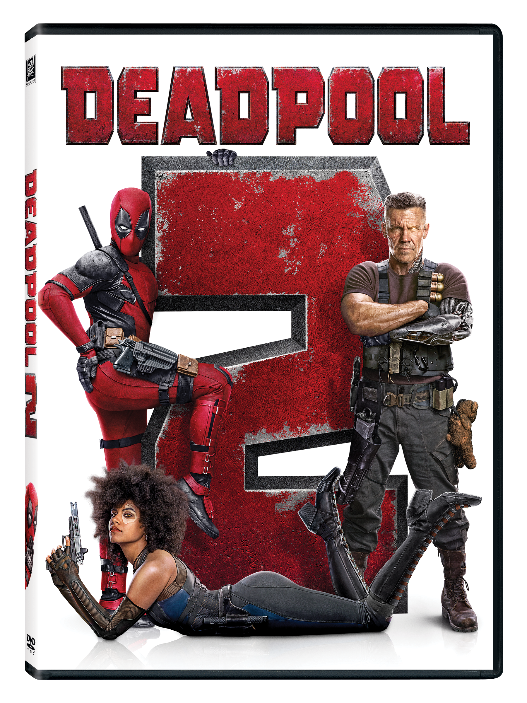 Deadpool 2 DVD cover (20th Century Fox Home Entertainment)