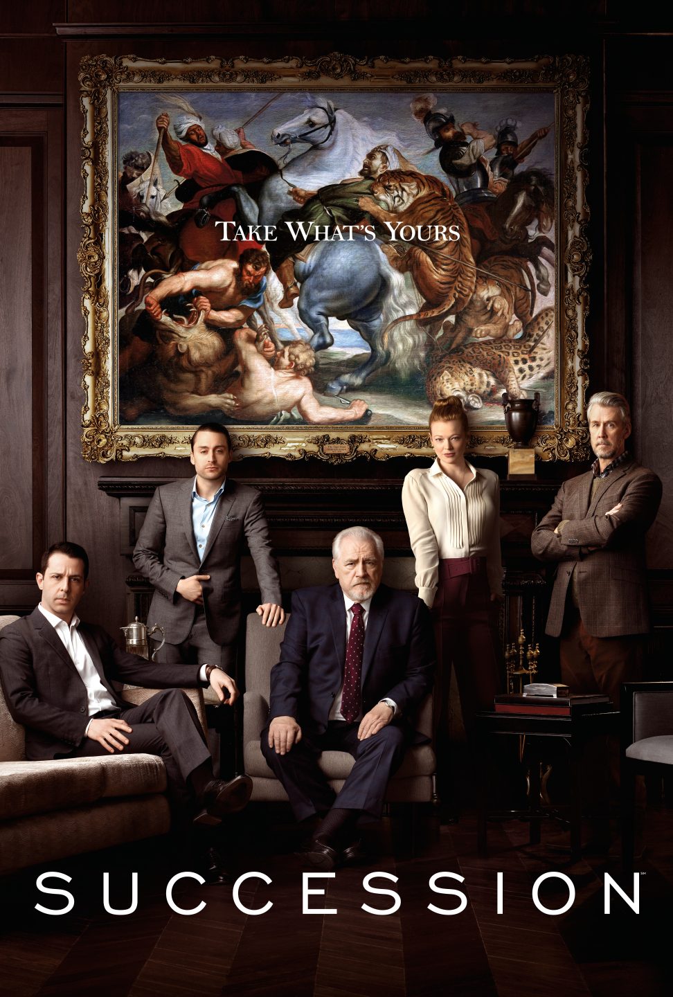Succession: The Complete First Season art (HBO)