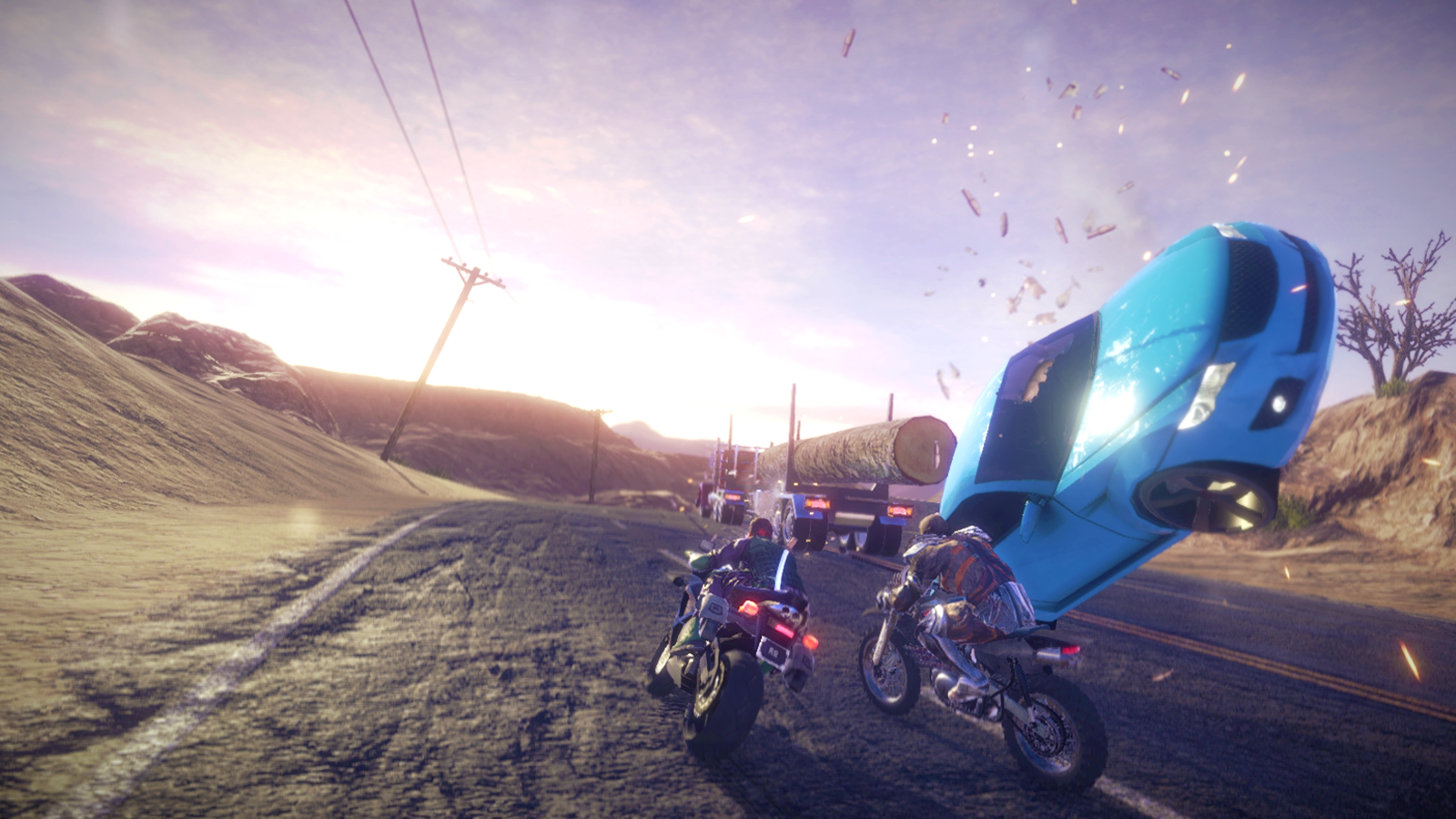 Road Redemption screencap (Tripwire Interactive/EQ-Games/Pixel Dash Studios)