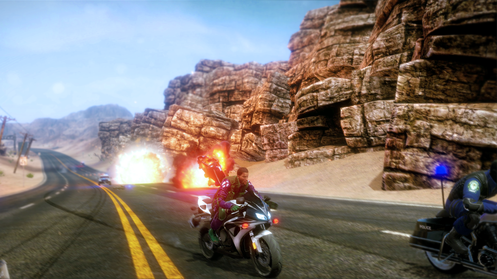 Road Redemption screencap (Tripwire Interactive/EQ-Games/Pixel Dash Studios)