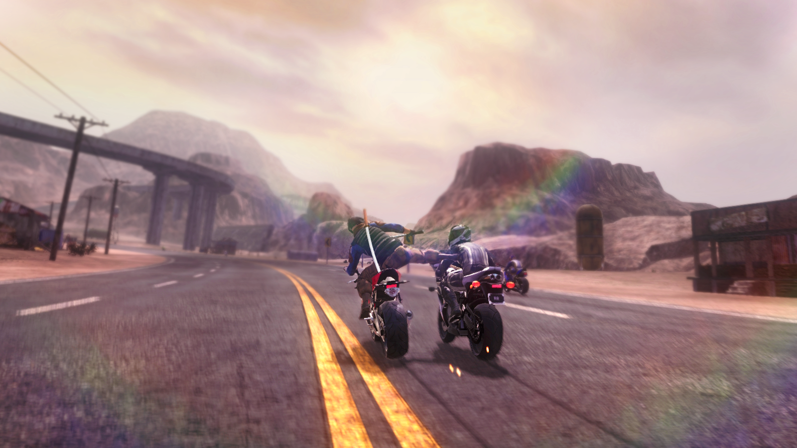 Road Redemption screencap (Tripwire Interactive/EQ-Games/Pixel Dash Studios)