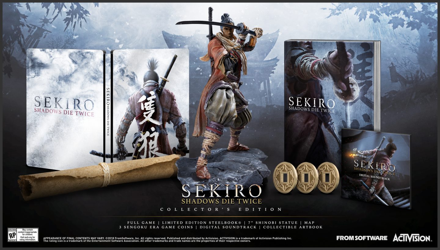 Sekiro Shadows Die Twice Collector's Edition (Activision/FromSoftware)
