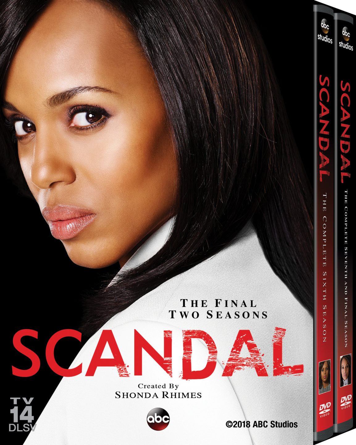 Scandal Season 6 And 7 DVD cover (Walt Disney Studios Home Entertainment)