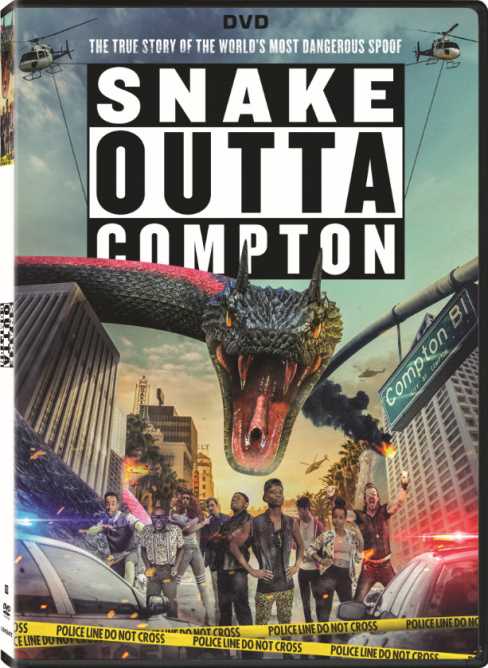 Snake Outta Compton DVD cover (Lionsgate)
