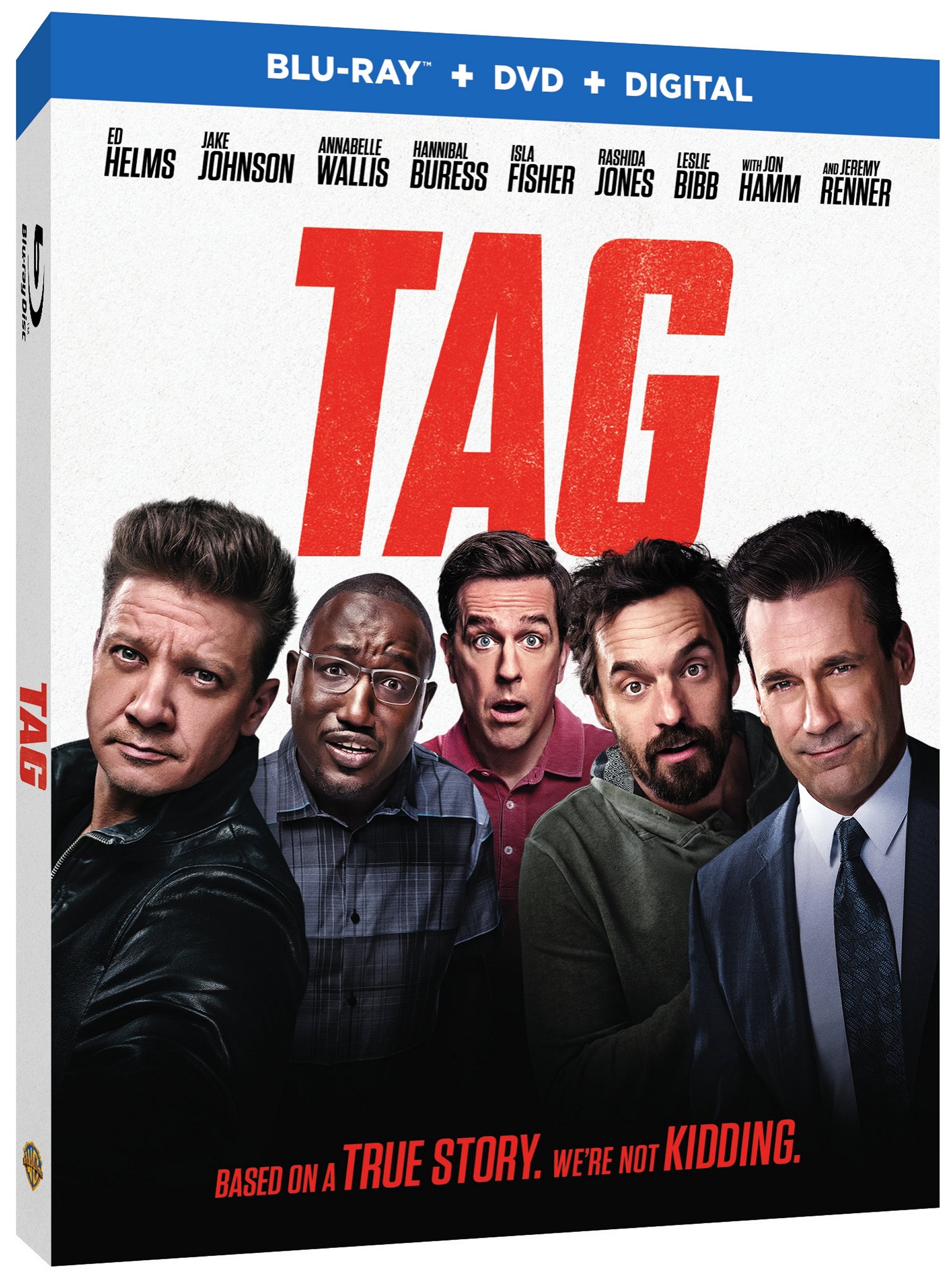 TAG Blu-Ray Combo Pack cover (Warner Bros. Home Entertainment)