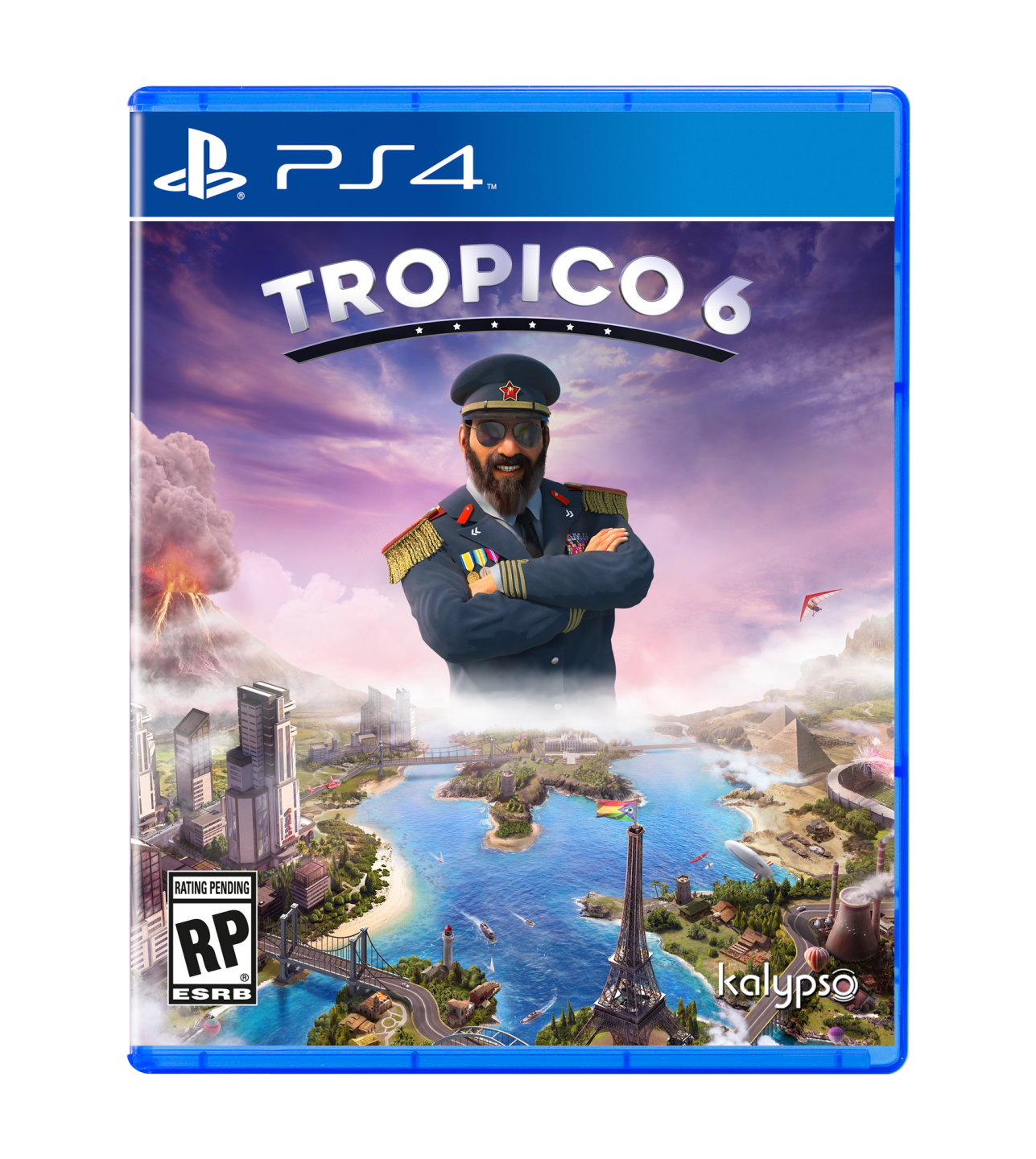 Tropico 6 PlayStation 4 cover (Kalypso Media USA)