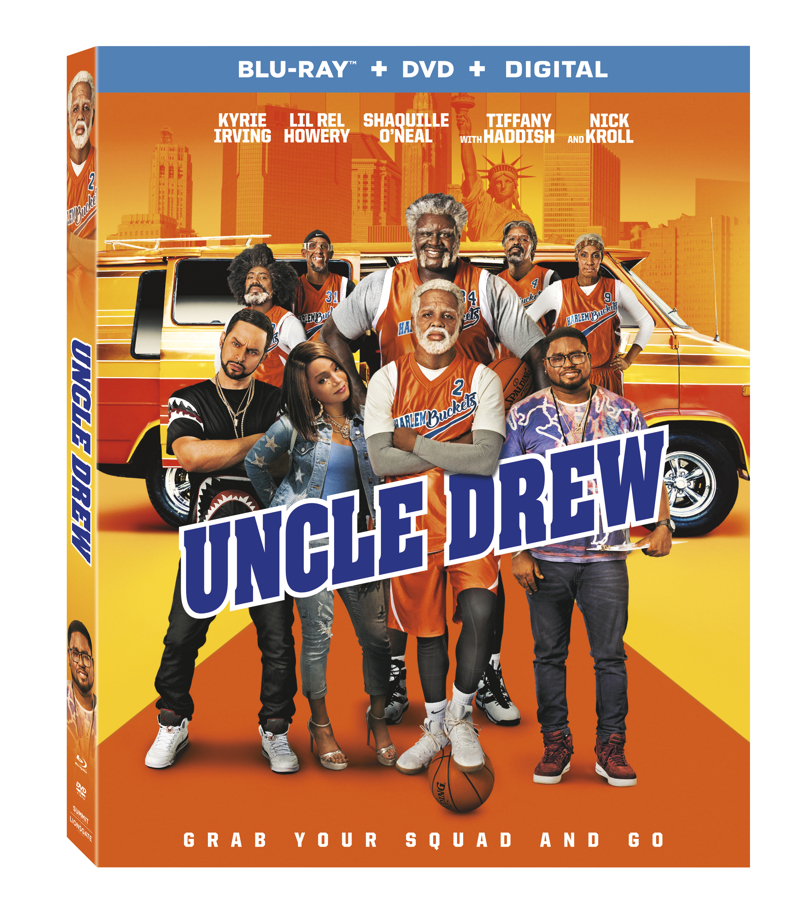Uncle Drew Blu-Ray Combo Pack cover (Lionsgate Home Entertainment)