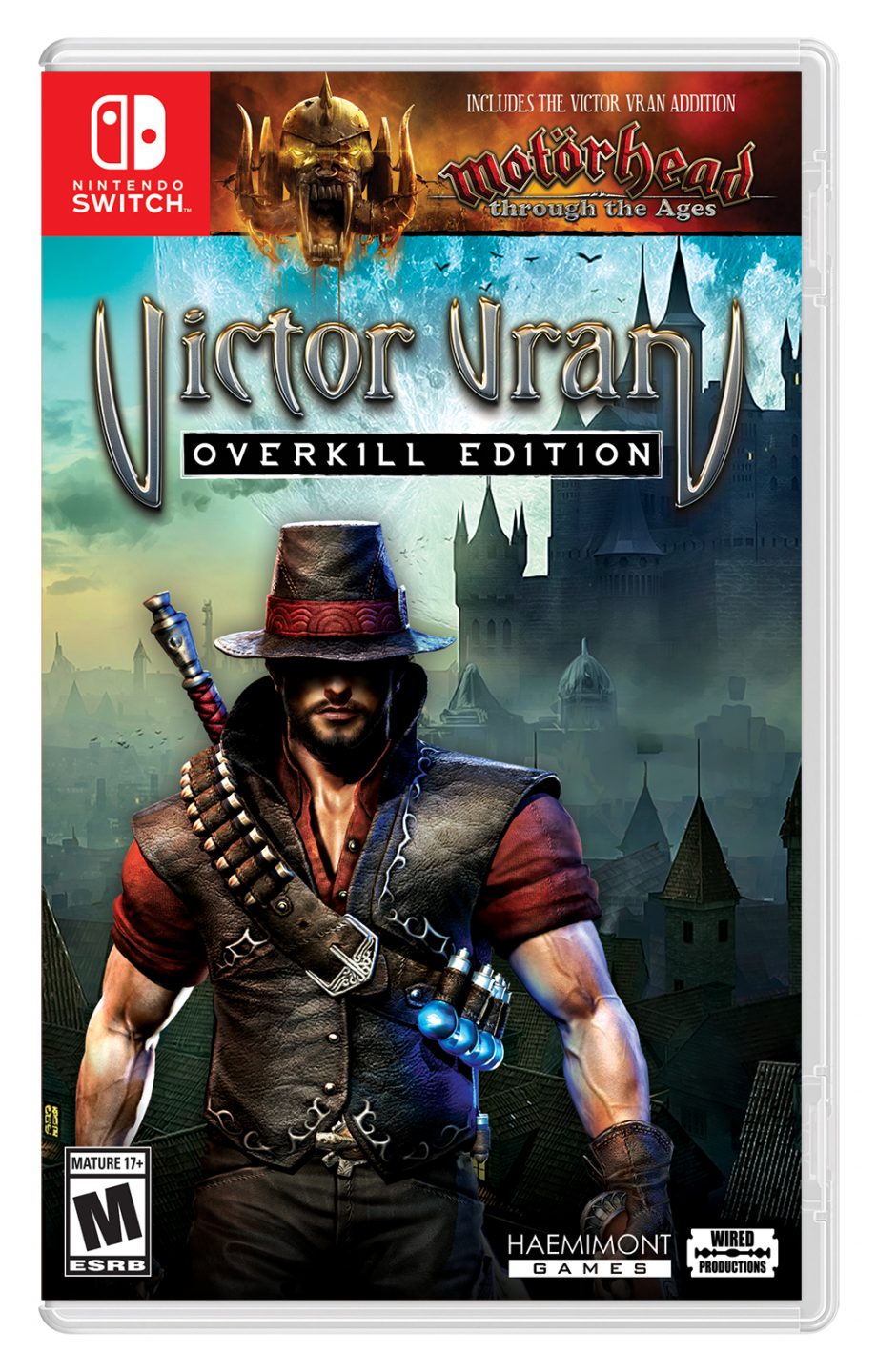 Victor Vran: Overkill Edition cover (Wired Productions/Haemimont Games)