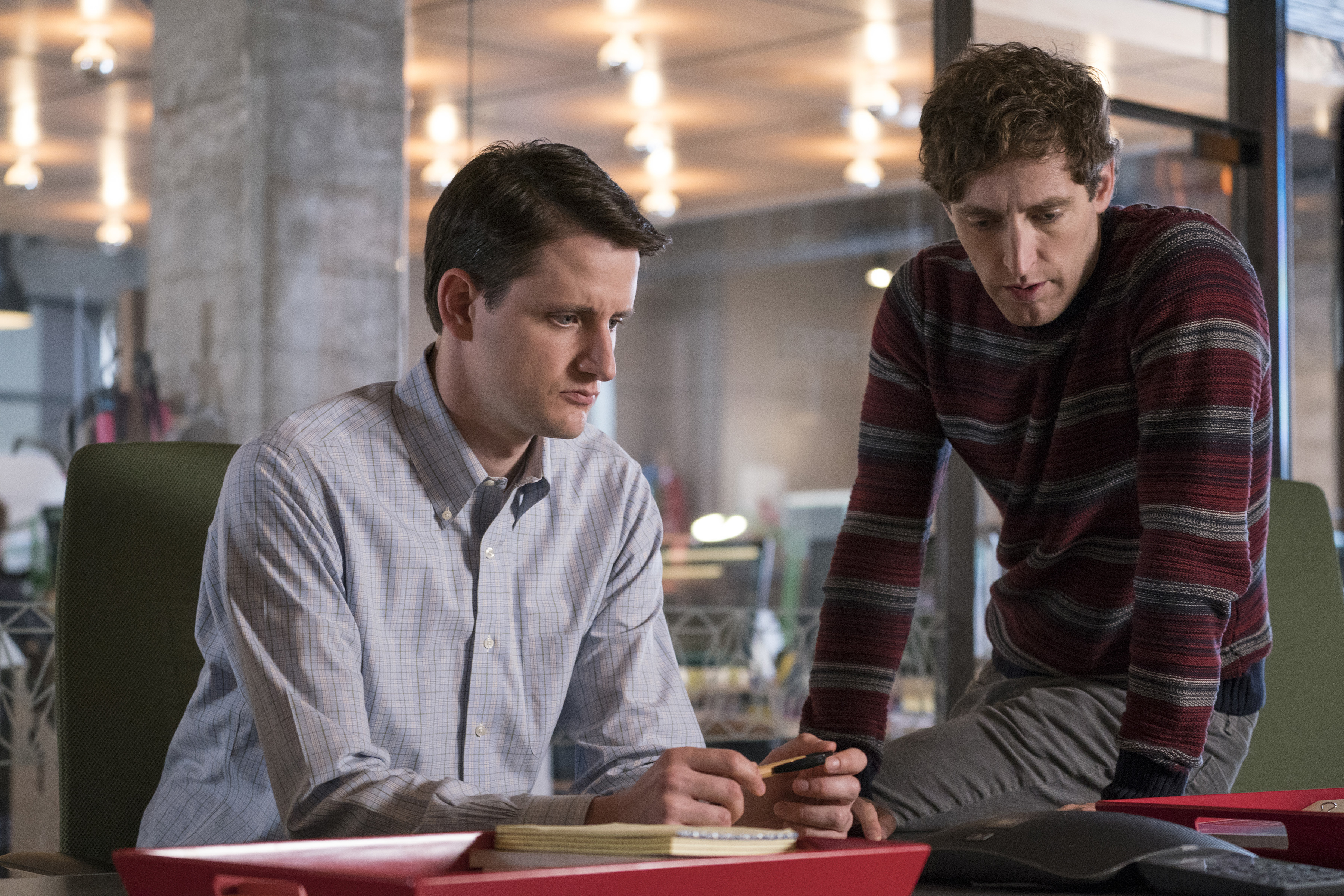 Zach Woods & Thomas Middleditch_Silicon Valley S5