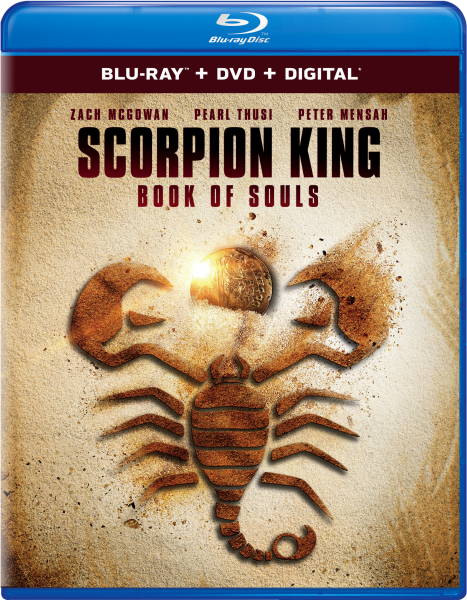Scorpion King: Book Of Souls Bu-Ray Combo Pack cover (Universal Pictures Home Entertainment)