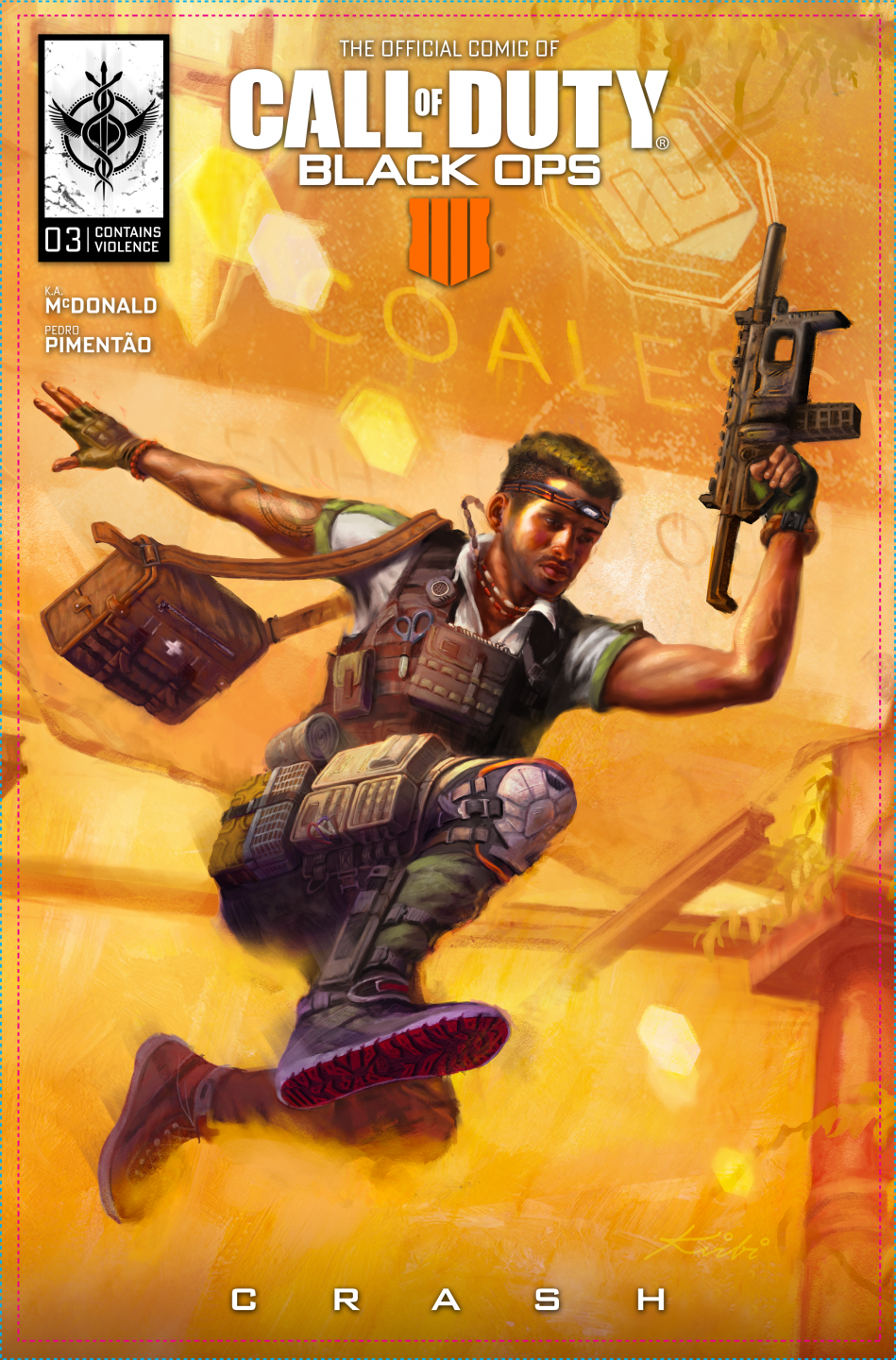 Call Of Duty: Black Ops 4 Comic Book Cover