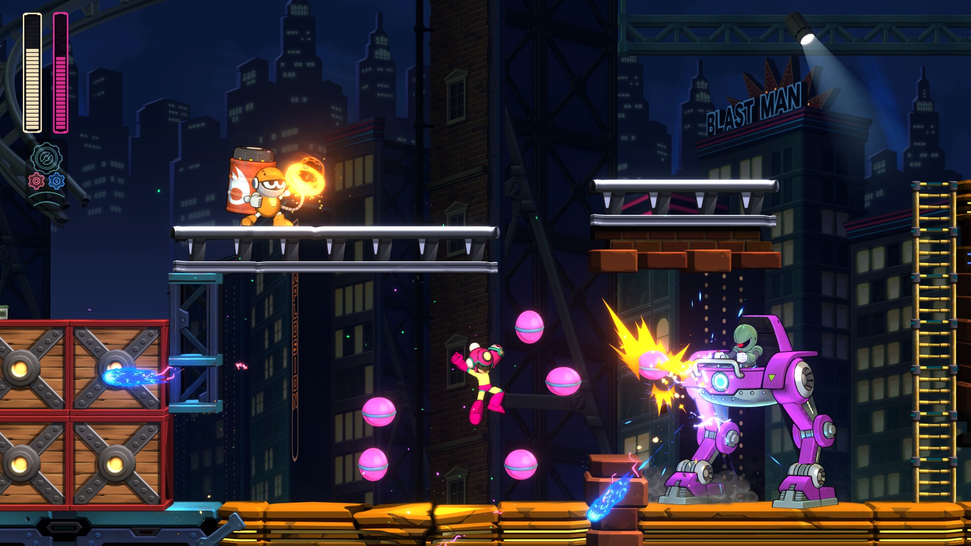 Mega Man 11 Bounce screencap (Capcom USA)
