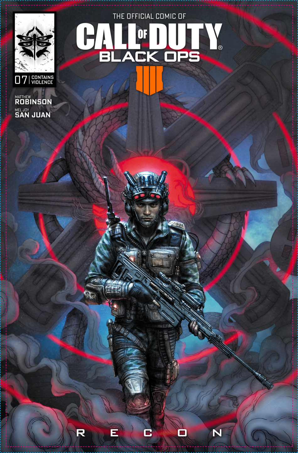 Call Of Duty: Black Ops 4 Comic Book Cover 