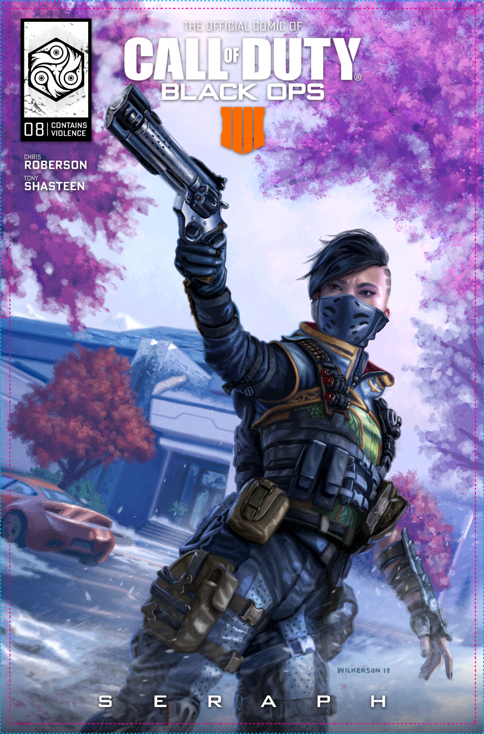 Call Of Duty: Black Ops 4 Comic Book Cover 