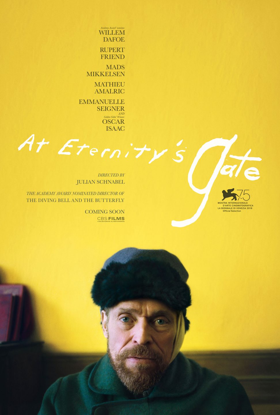At Eternity's Gate poster (CBS Films)