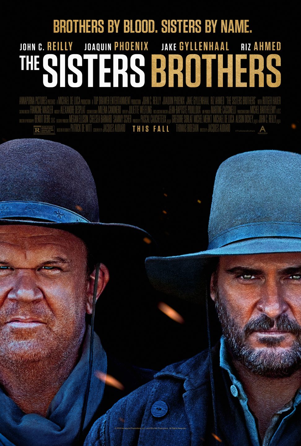 The Sisters Brothers poster (Annapurna Pictures)