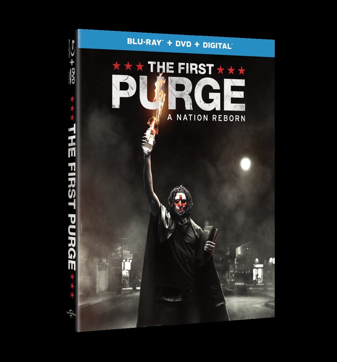 The First Purge Blu-Ray Combo Pack cover (Universal Pictures Home Entertainment)
