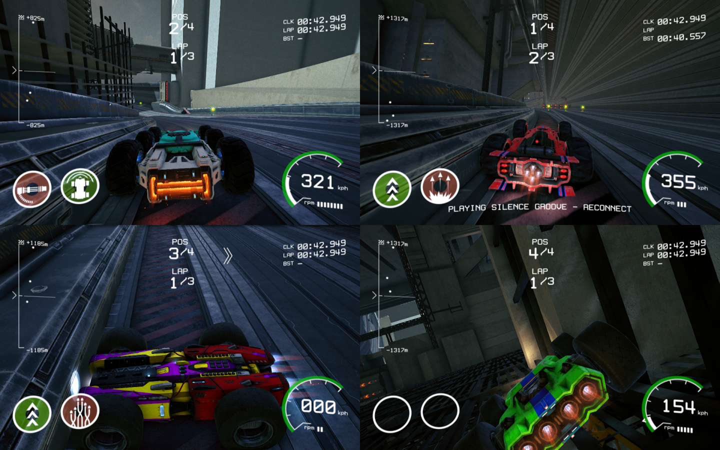GRIP: Combat Racing Multiplayer screncap (Wired Productions)