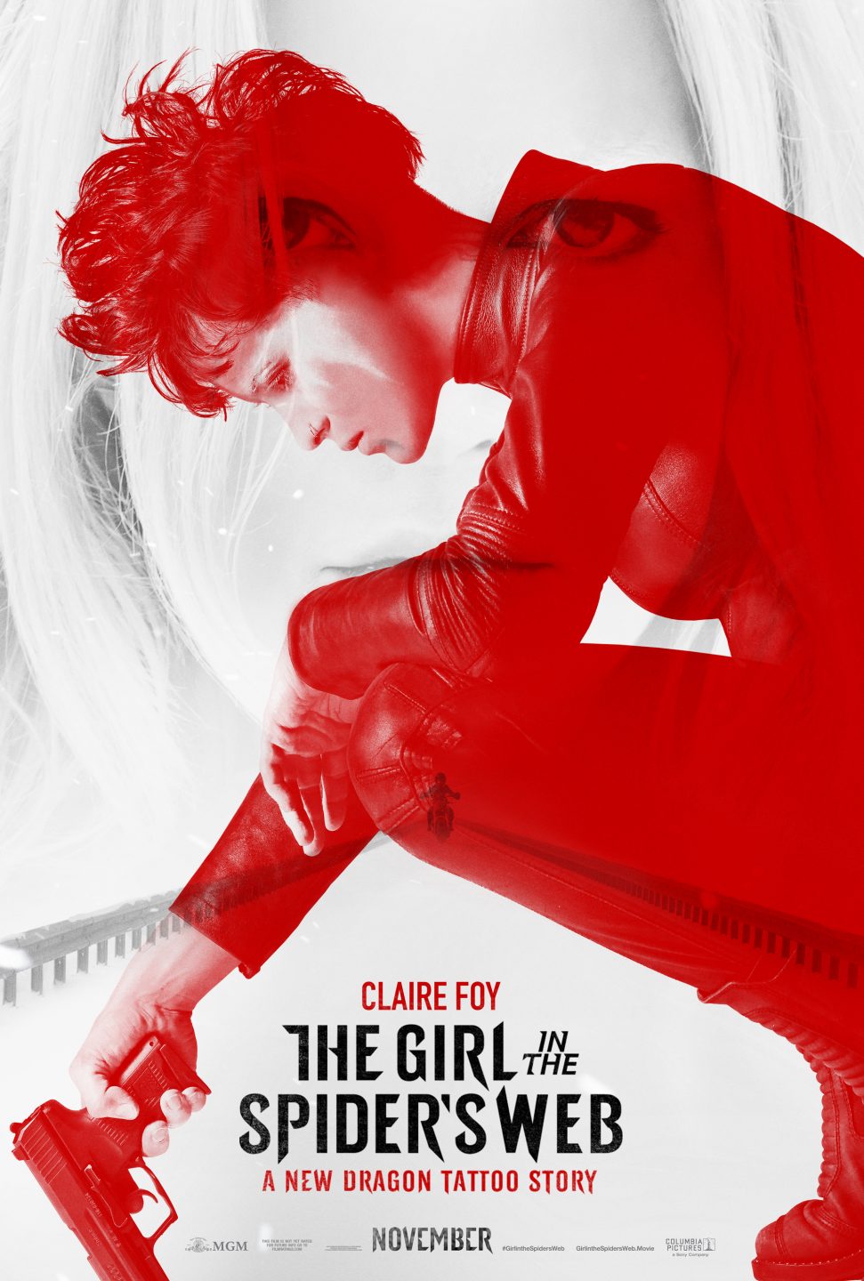 The Girl In The Spider's Web poster (Sony Pictures)