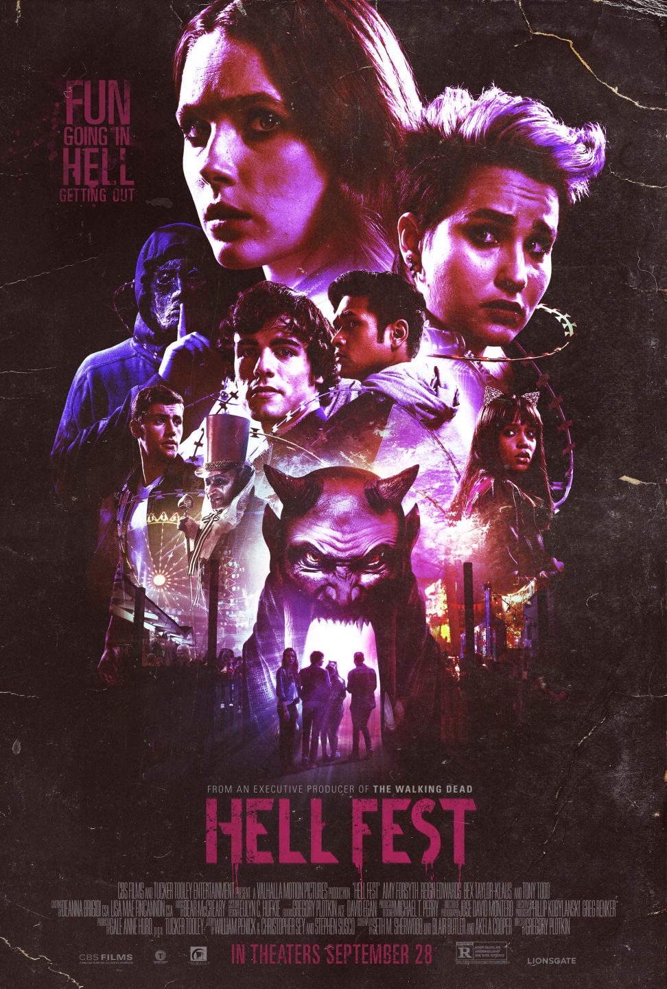 Hell Fest 80's Poster (CBS Films)
