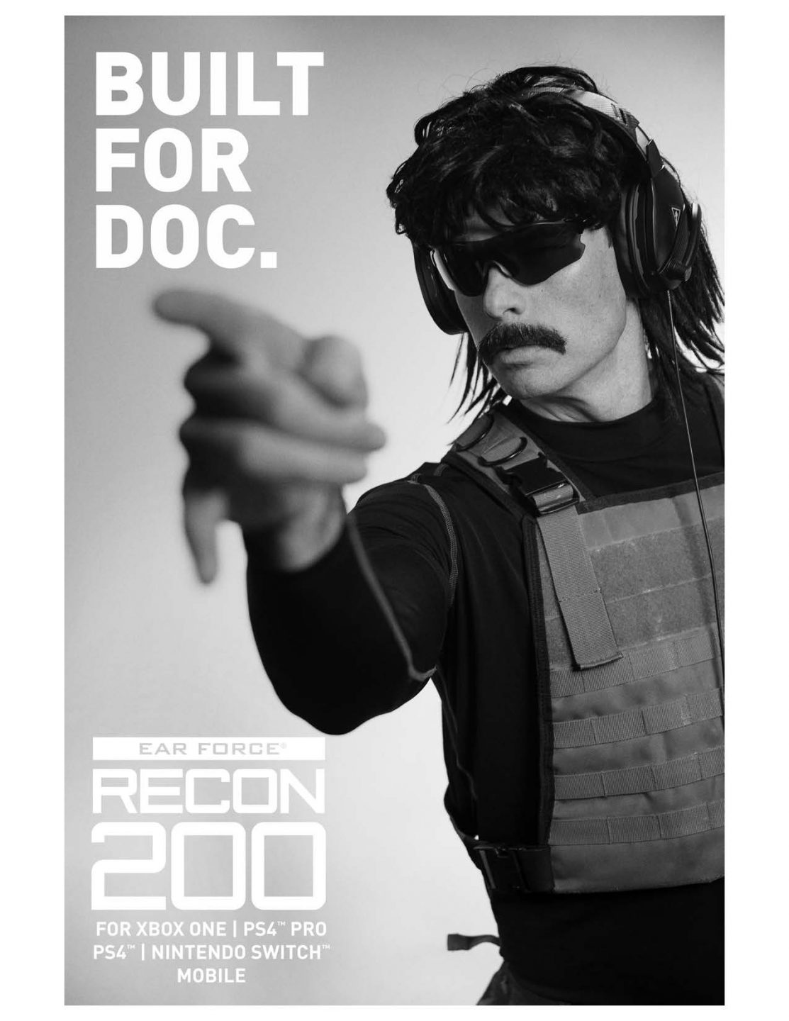 Recon 200 Amplified Gaming Headset Dr. DisRespect (Turtle Beach)