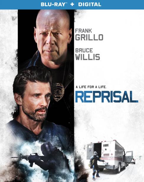 Reprisal Blu-Ray Combo Pack cover (Lionsgate Home Entertainment)