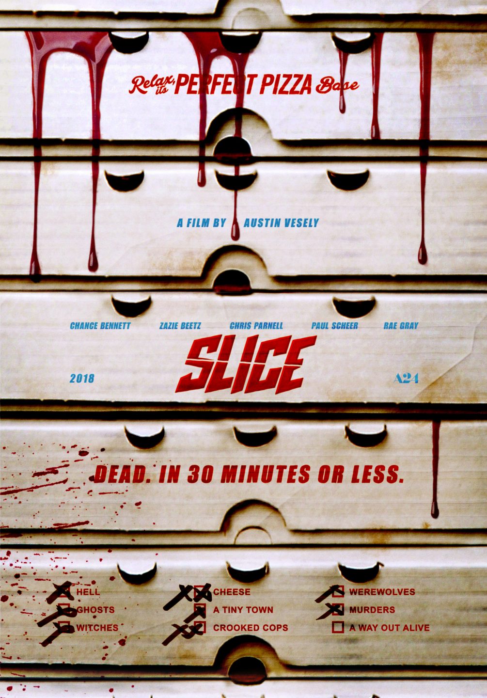 Slice poster (A24 Films)