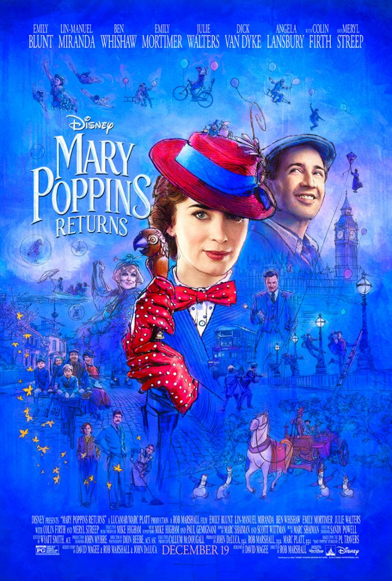 Mary Poppins Returns poster (Walt Disney Pictures)