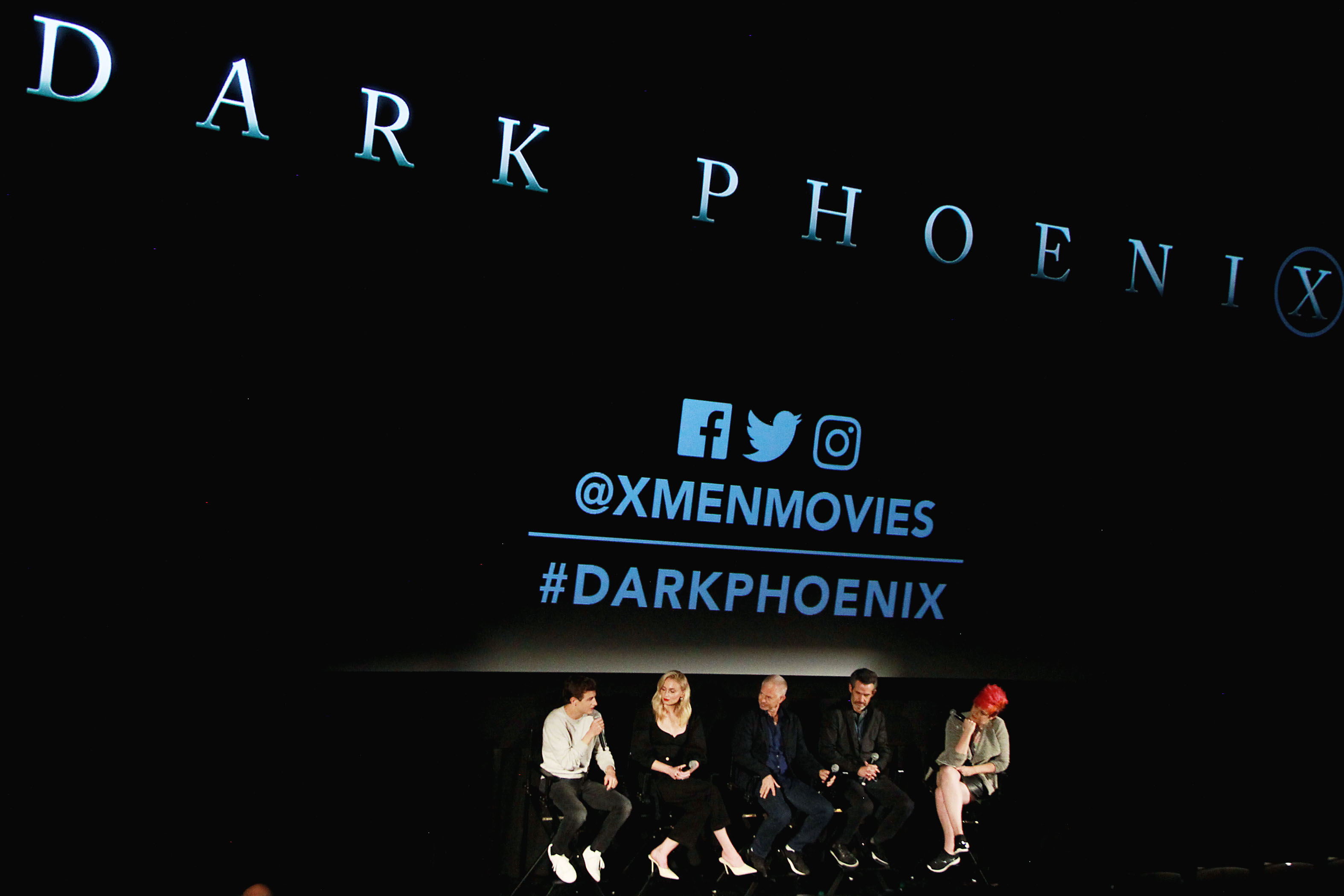 Cast and filmmakers from DARK PHOENIX and ALITA: BATTLE ANGEL attend 20th Century Fox Showcase