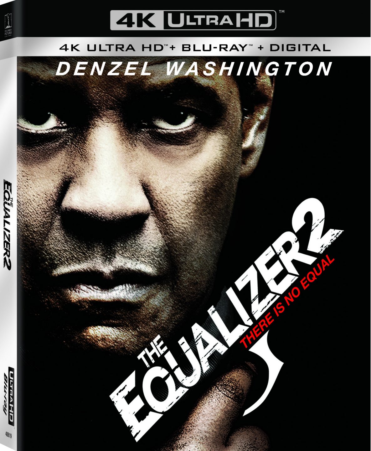 The Equalizer 2 4K Ultra HD cover (Sony Pictures Home Entertainment)