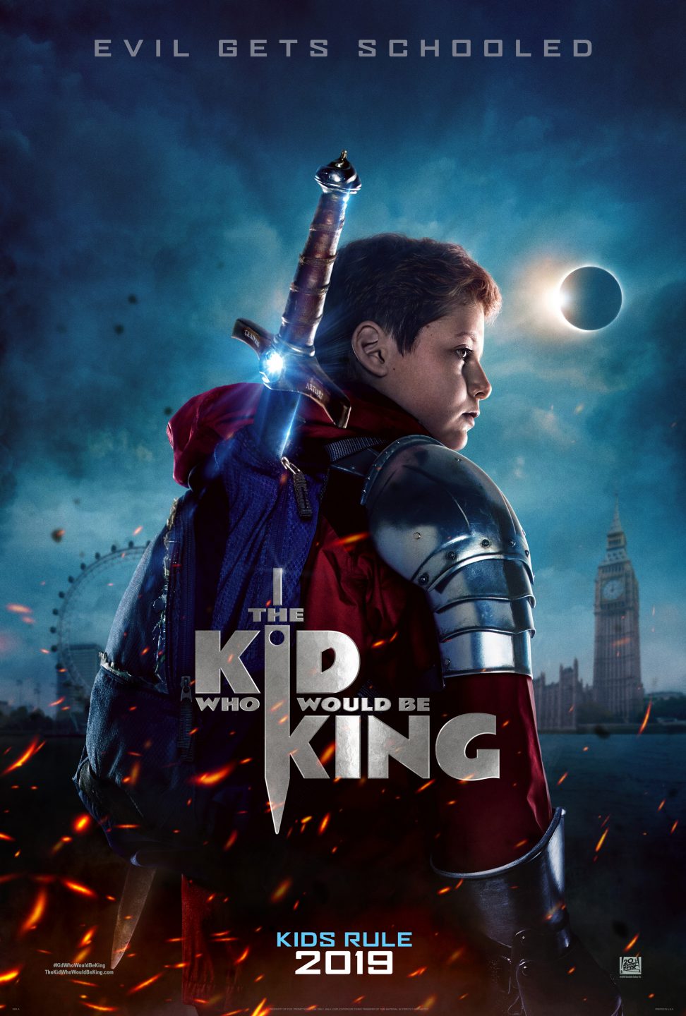 The Kid Who Would Be King poster (20th Century Fox)