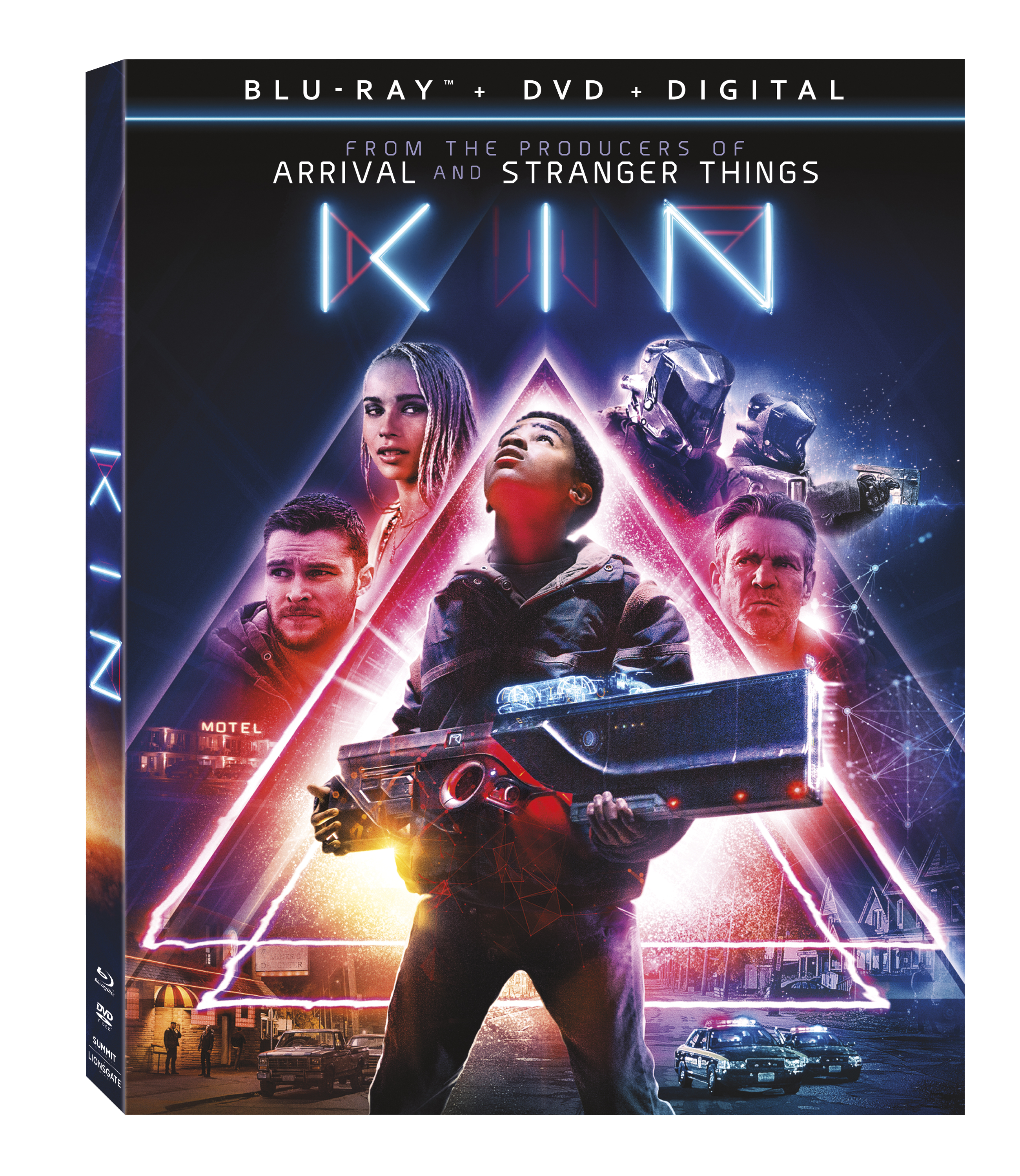 Kin Blu-Ray Combo Pack cover (Lionsgate Home Entertainment)