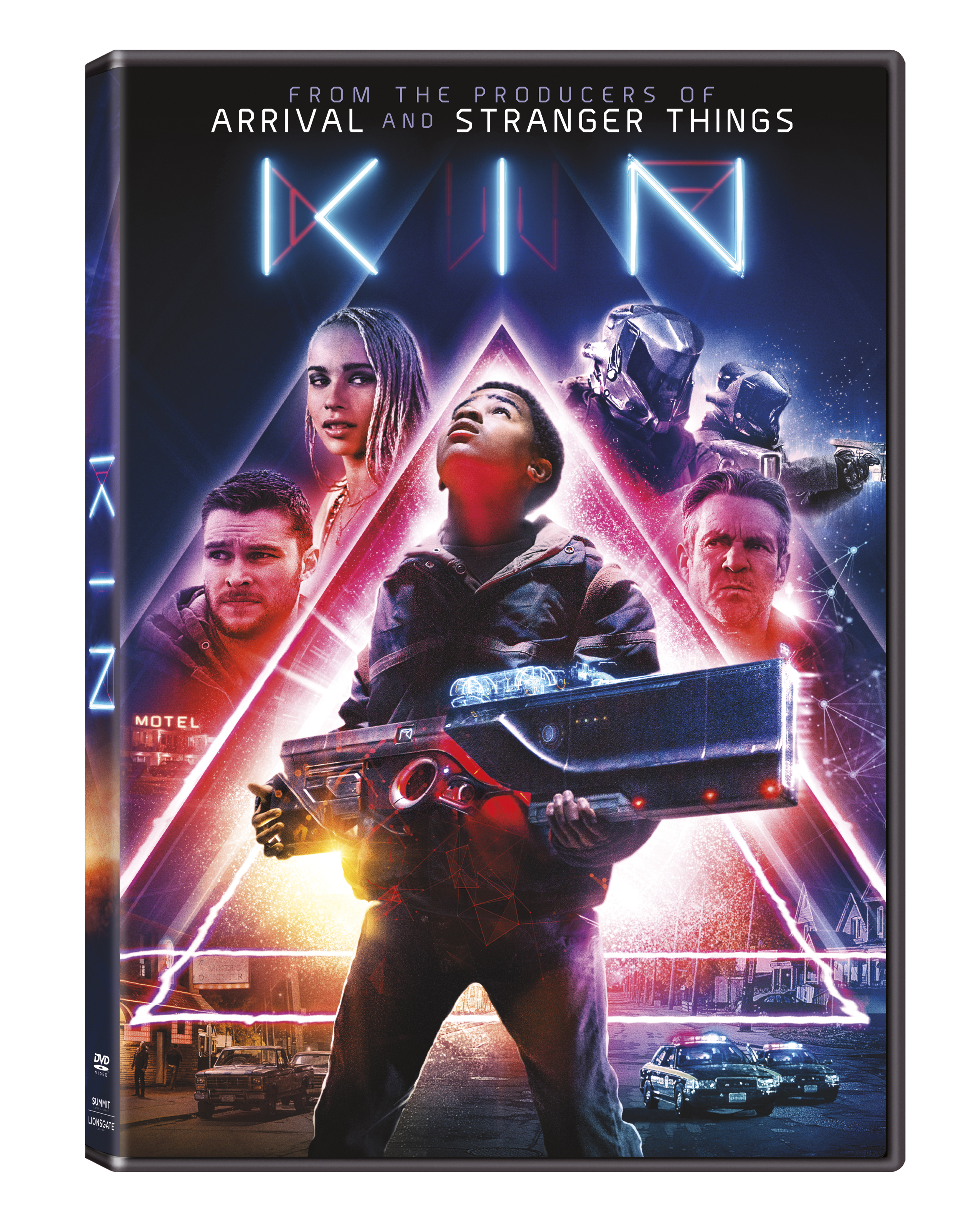 Kin DVD cover (Lionsgate Home Entertainment)