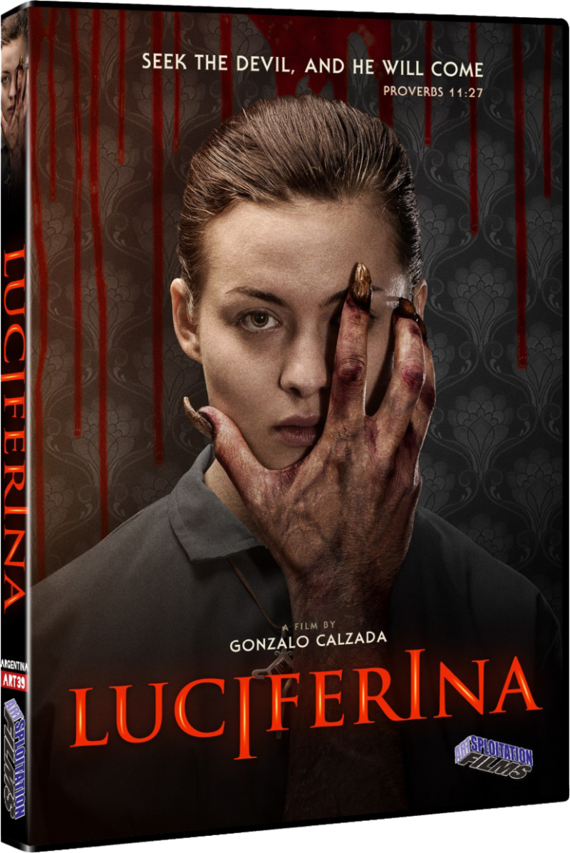Luciferina DVD cover (Artsploitation Films)