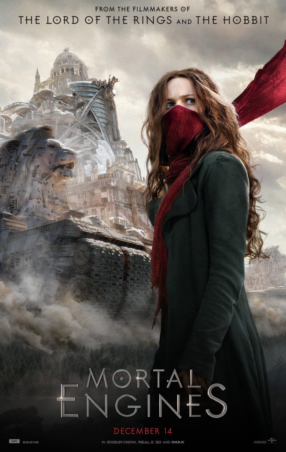 Mortal Engines poster (Universal Pictures)