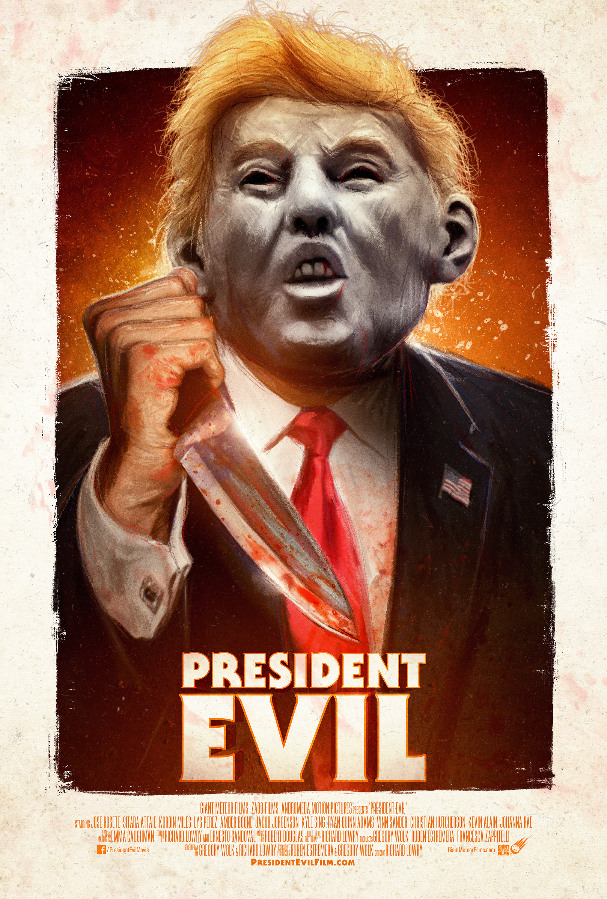 President Evil poster (Giant Meteor Films) 