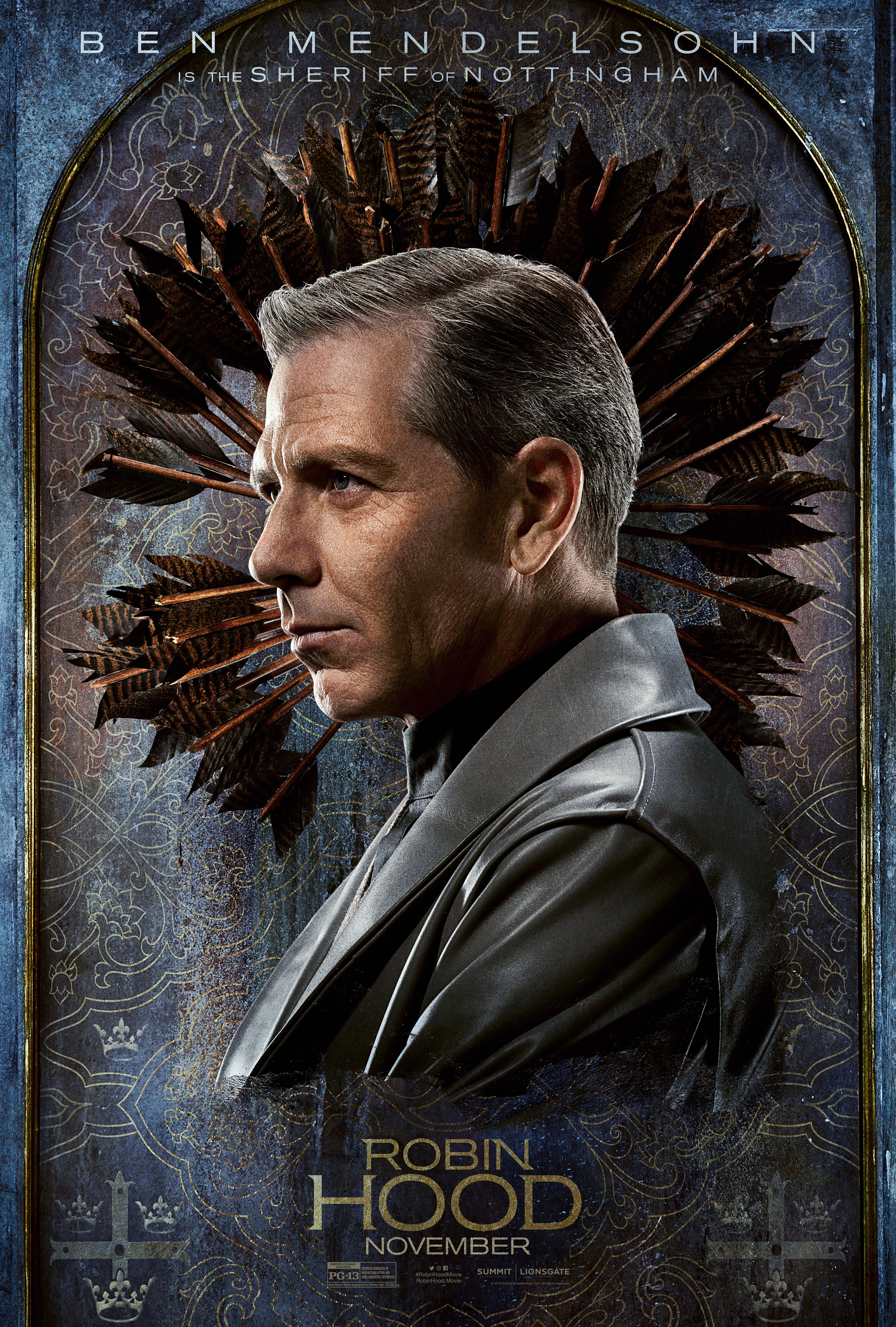 Sheriff of Notthingham character poster (Lionsgate)